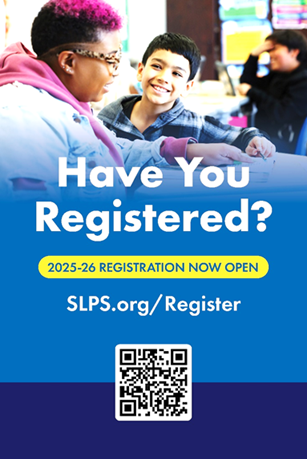A blue and white poster with a child and a personAI-generated content may be incorrect.
